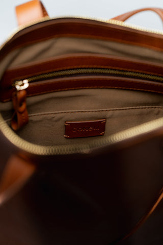 Coneli leather goods handcrafted in Portugal, illustrating the country's quiet leather-making tradition