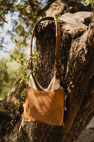 Coneli bag handcrafted in the brand's Portugal workshop